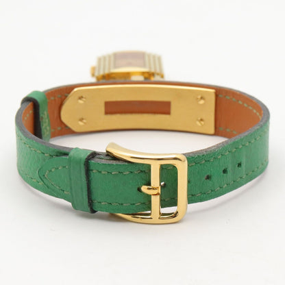 Hermes Kelly Watch Champagne Leather — view 4