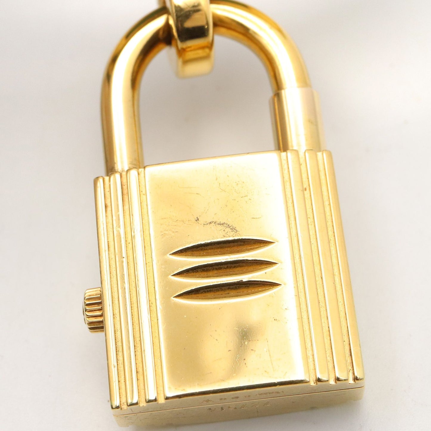 Hermes Kelly Watch Champagne Leather — view 7