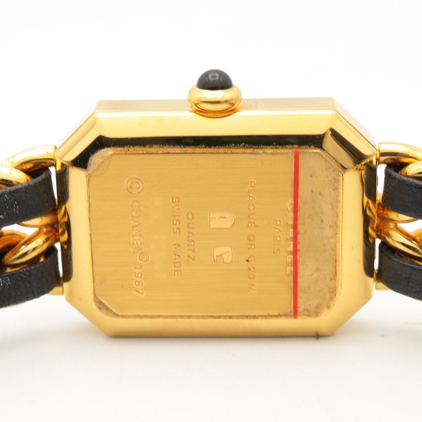 Chanel Watch Premiere M Black Leather — view 5