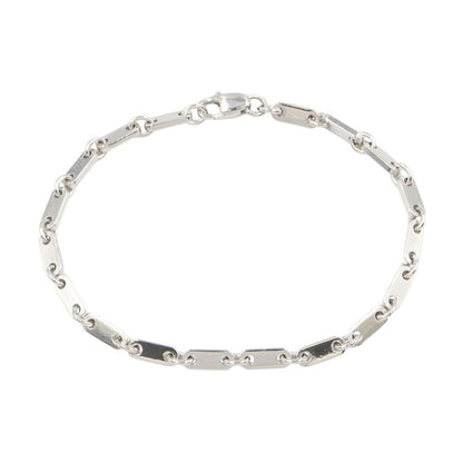 Cartier Bracelet Figaro 17 cm 18k White Gold