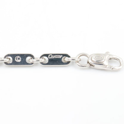 Cartier Bracelet Figaro 17 cm 18k White Gold — view 4