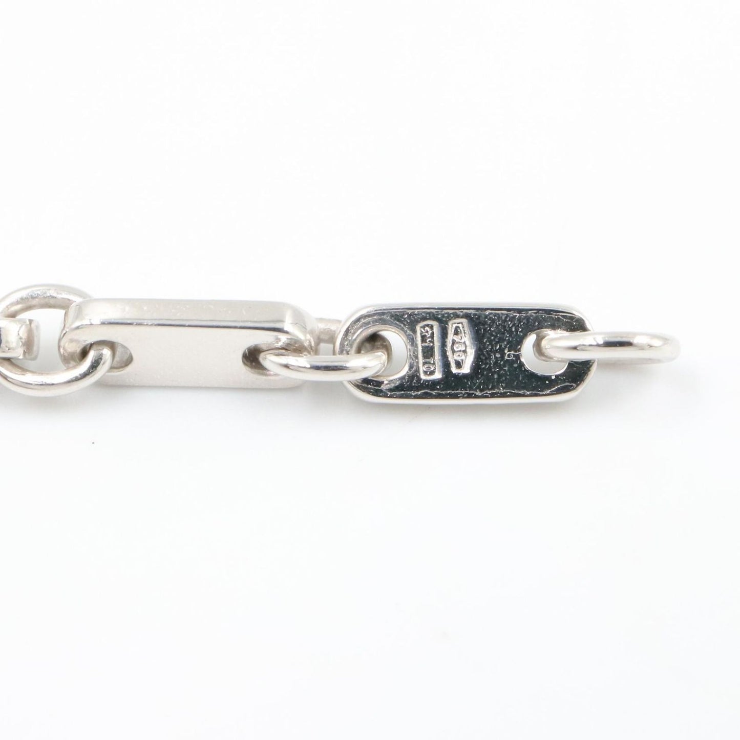 Cartier Bracelet Figaro 17 cm 18k White Gold — view 5