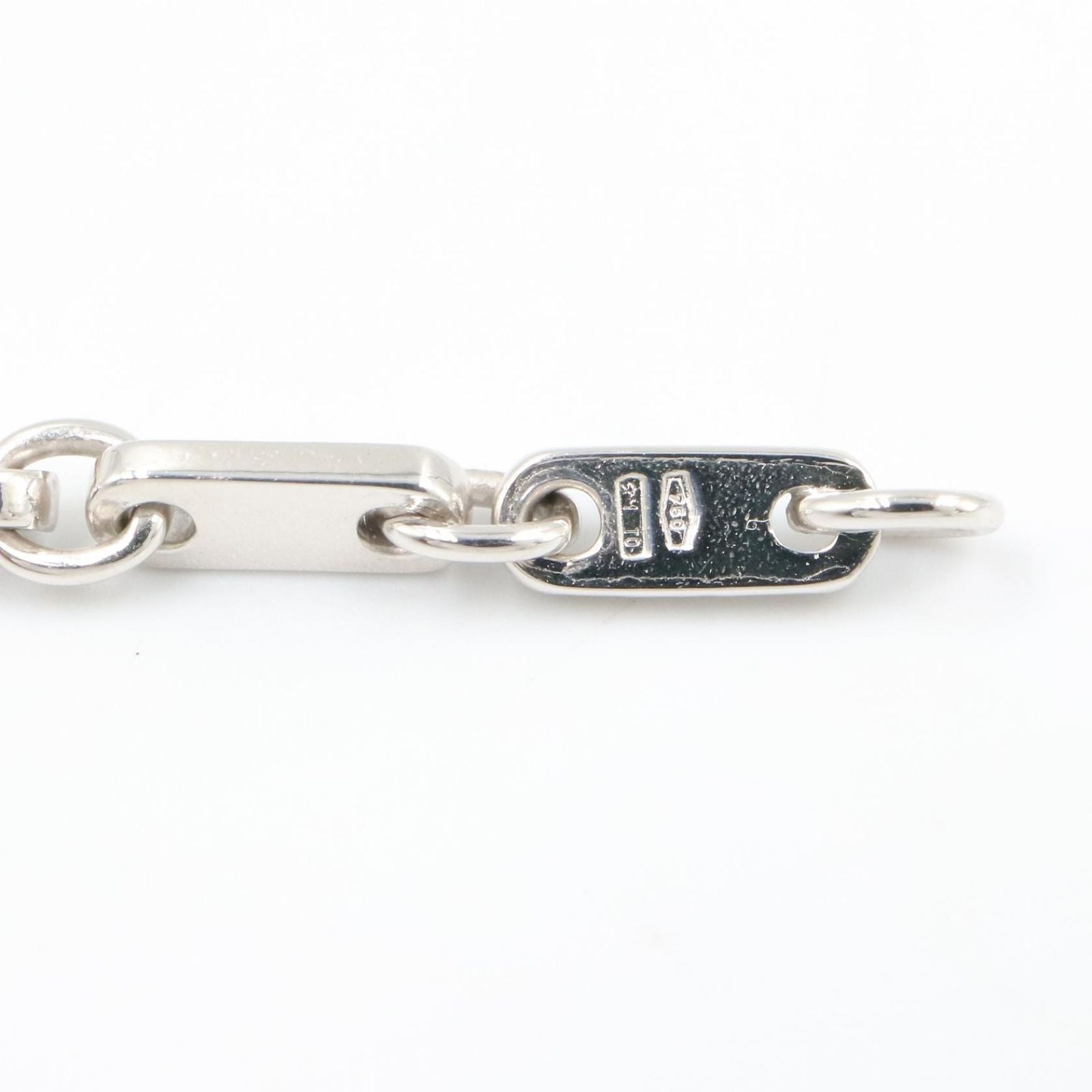 Cartier Bracelet Figaro 17 cm 18k White Gold — view 5