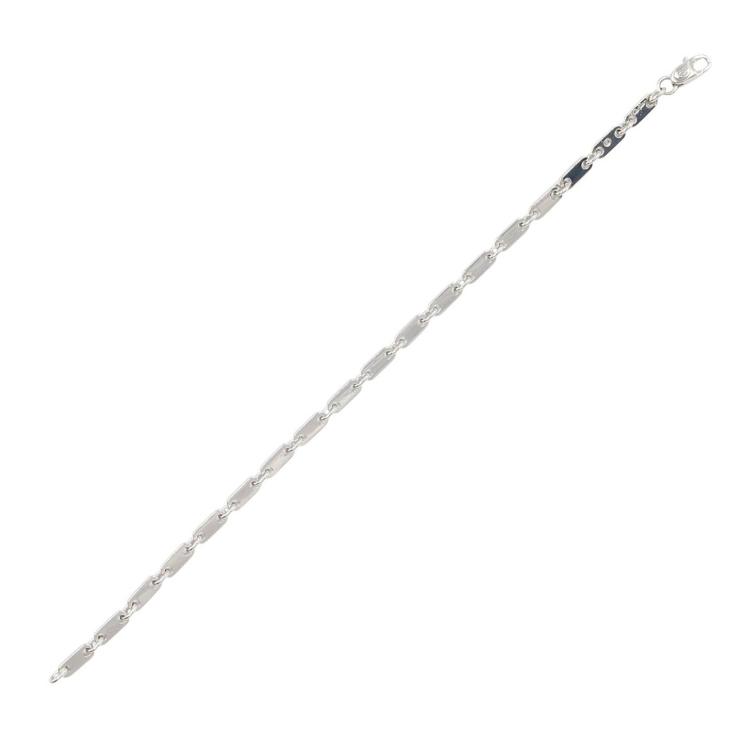 Cartier Bracelet Figaro 17 cm 18k White Gold — view 3