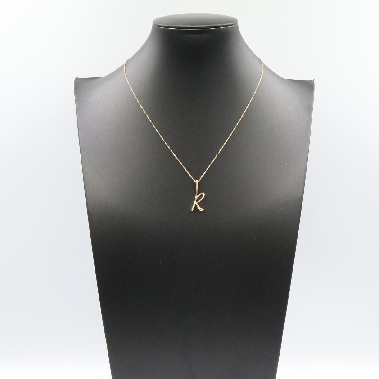 Tiffany & Co Necklace Initial Letter 41 cm 18k — view 5