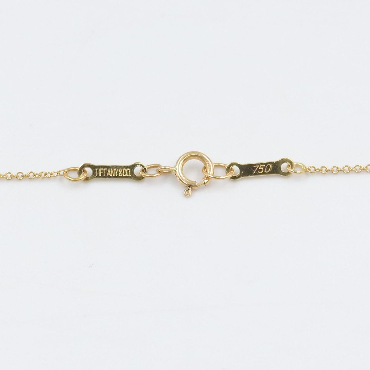 Tiffany & Co Necklace Initial Letter 41 cm 18k — view 3