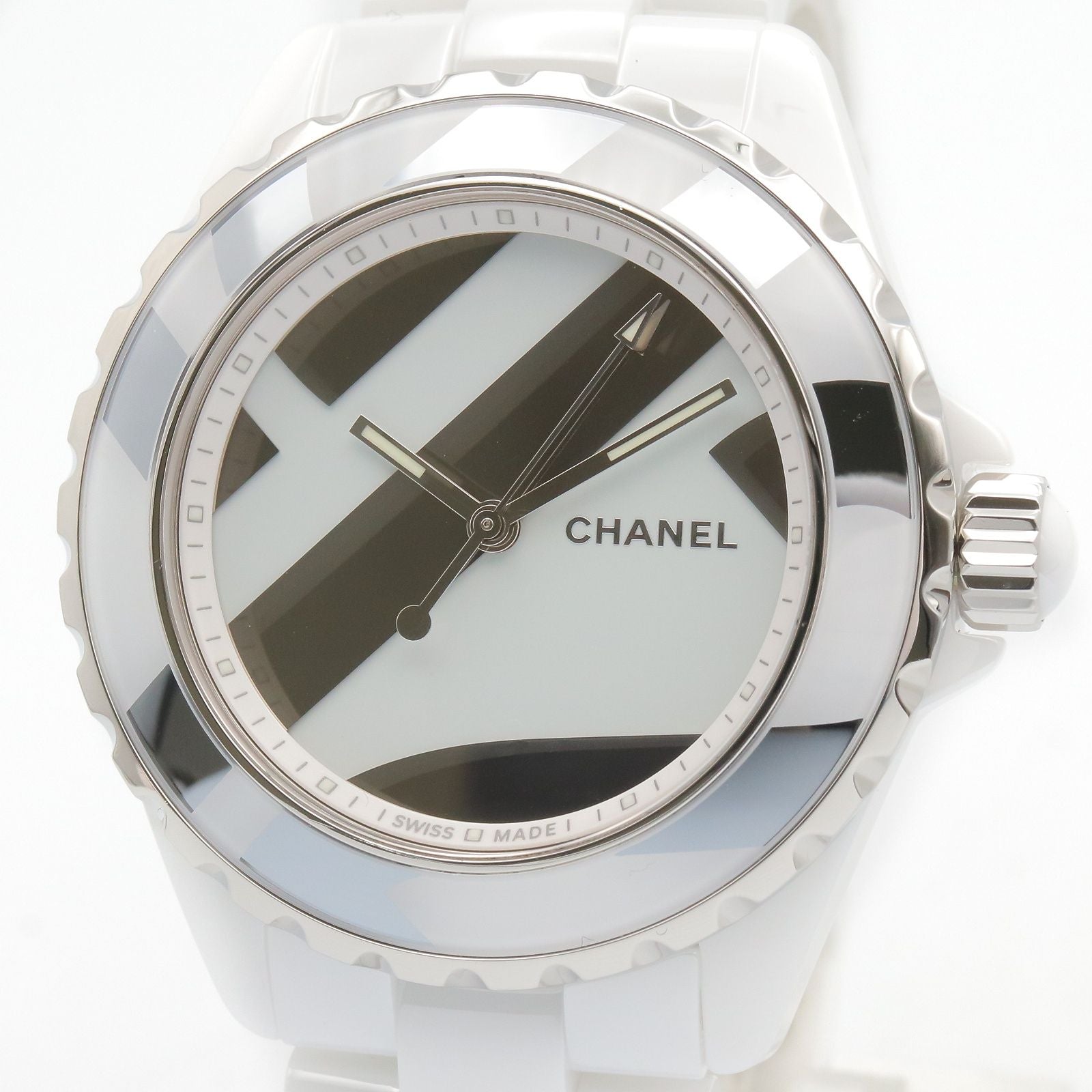 Chanel Watch Untitled White Ceramic — view 3
