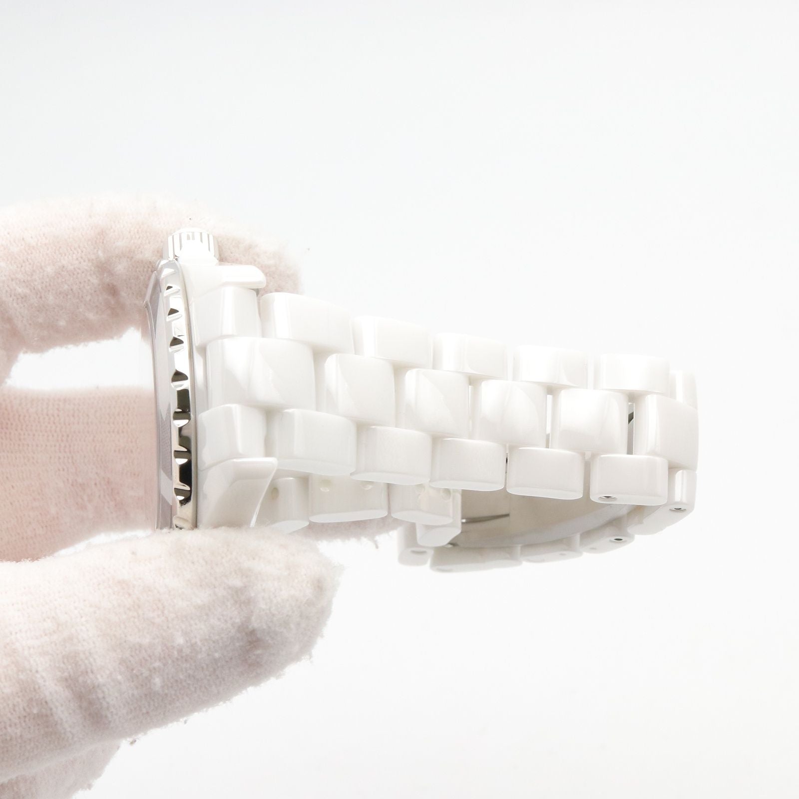 Chanel Watch Untitled White Ceramic — view 8