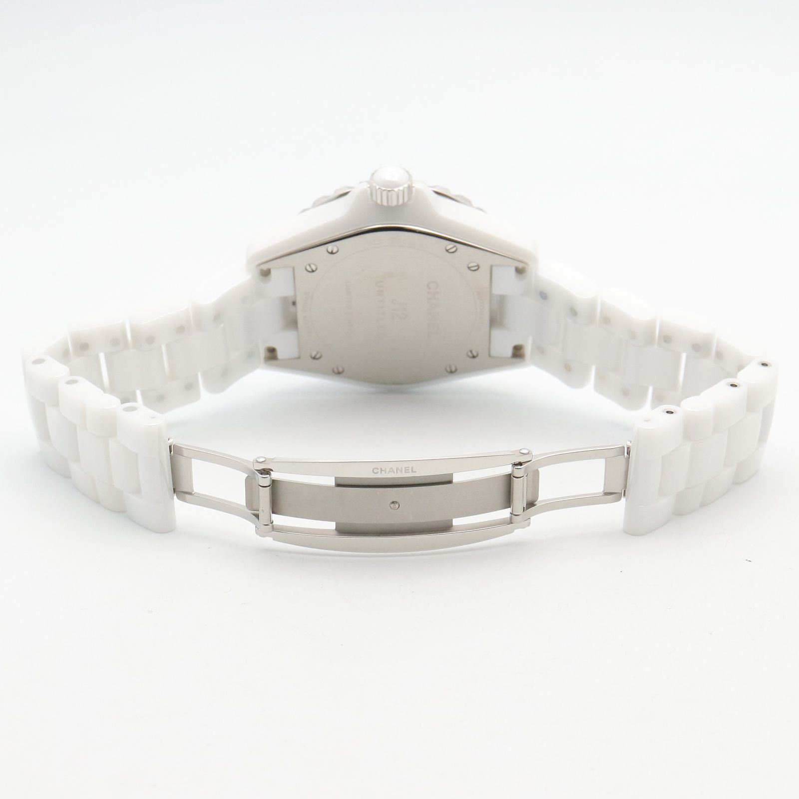 Chanel Watch Untitled White Ceramic — view 4