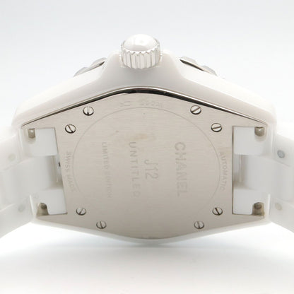 Chanel Watch Untitled White Ceramic — view 5