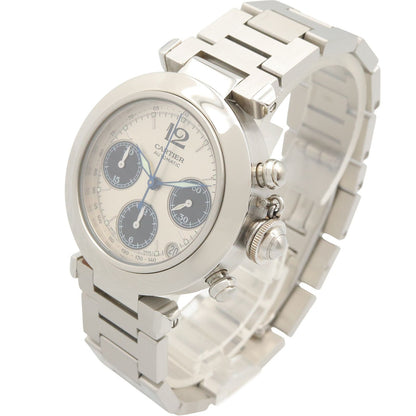 Cartier Watch Pasha C Chronograph Stainless Steel Boys — view 2