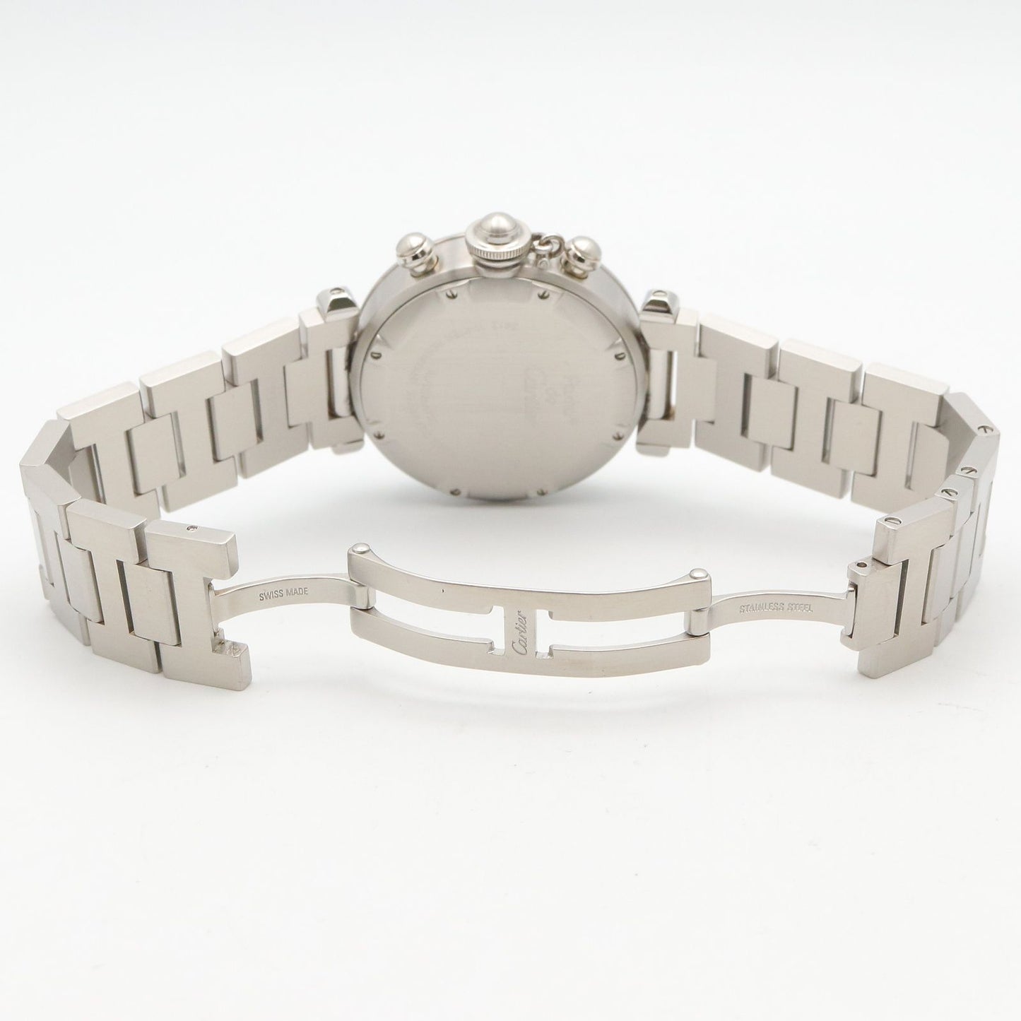 Cartier Watch Pasha C Chronograph Stainless Steel Boys — view 3