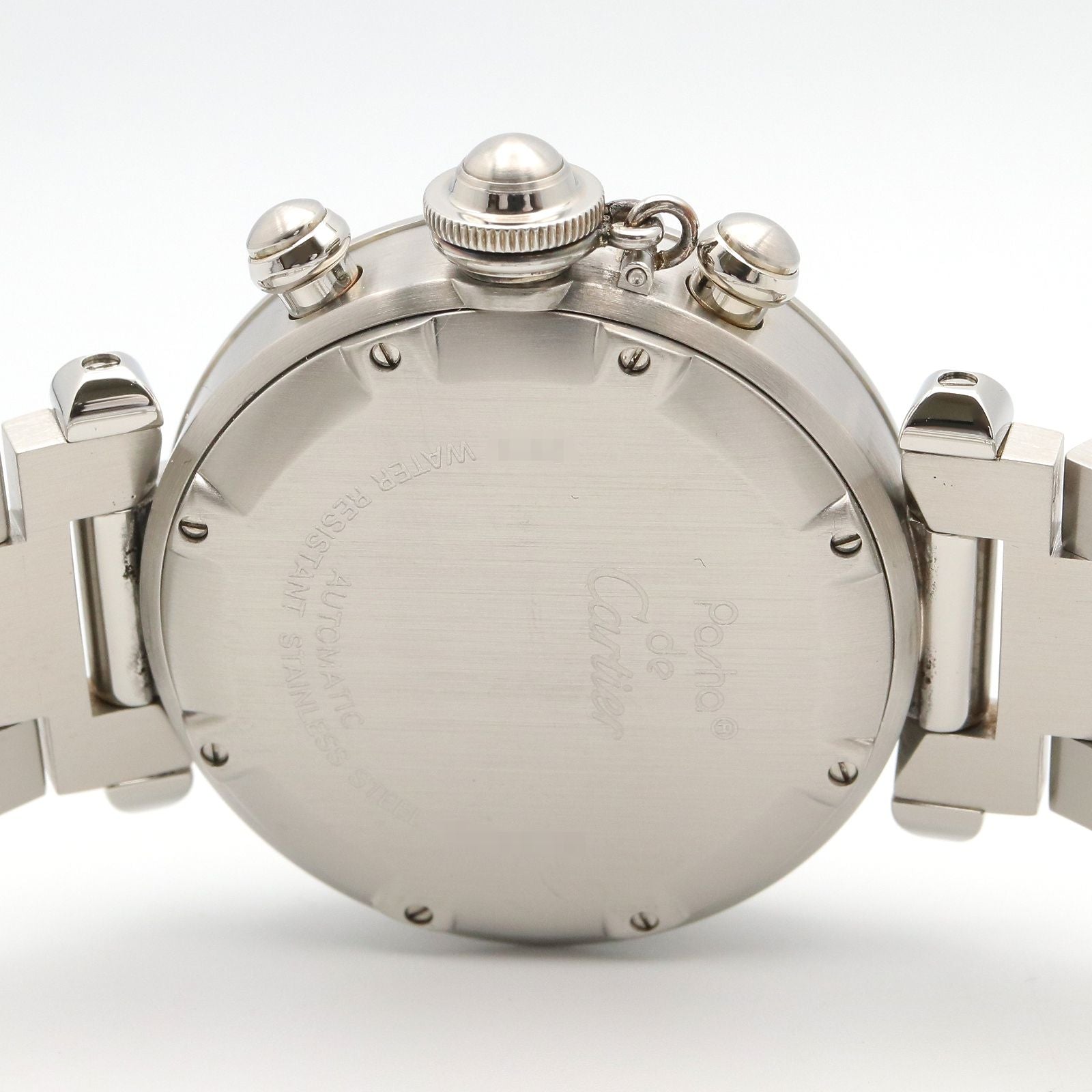 Cartier Watch Pasha C Chronograph Stainless Steel Boys — view 4
