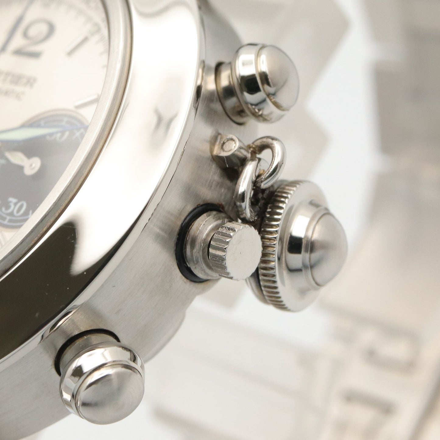 Cartier Watch Pasha C Chronograph Stainless Steel Boys — view 6