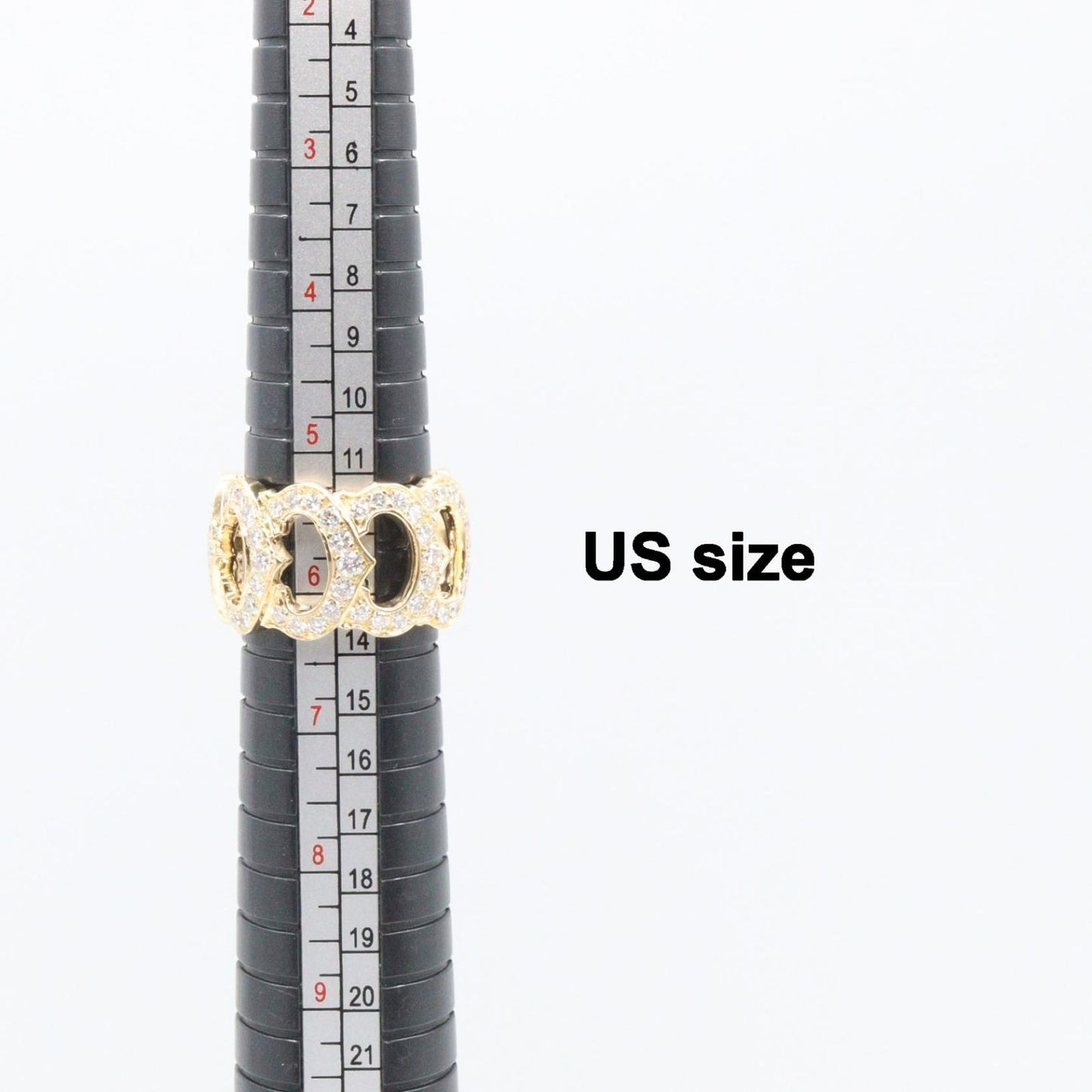 Cartier Ring C de Cartier Full Diamond 18k — view 7