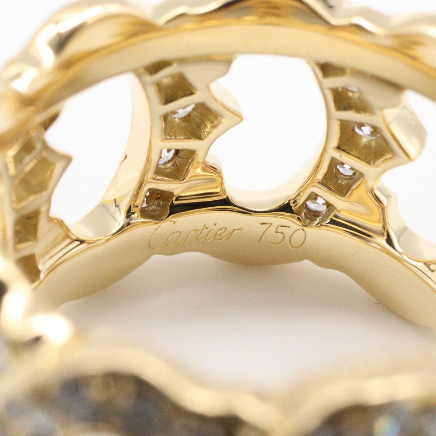 Cartier Ring C de Cartier Full Diamond 18k — view 4