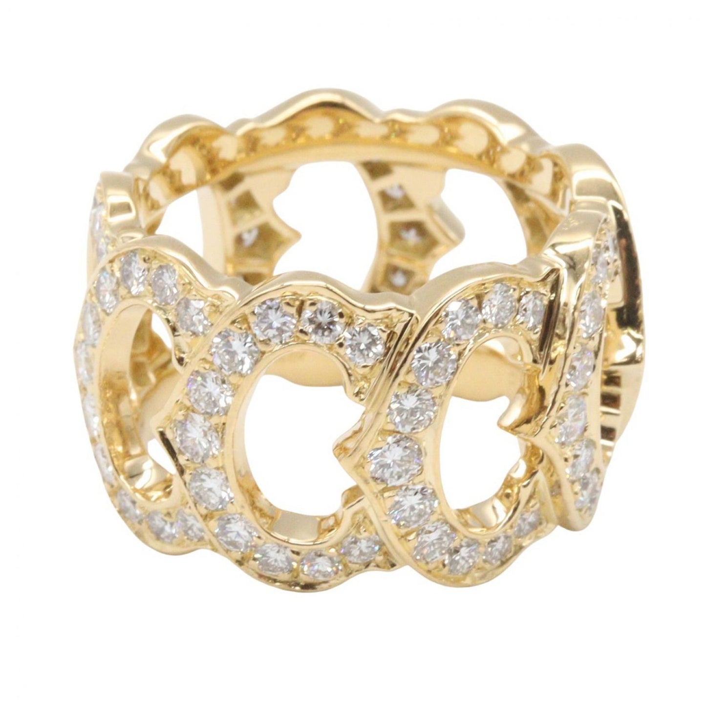 Cartier Ring C de Cartier Full Diamond 18k — view 2