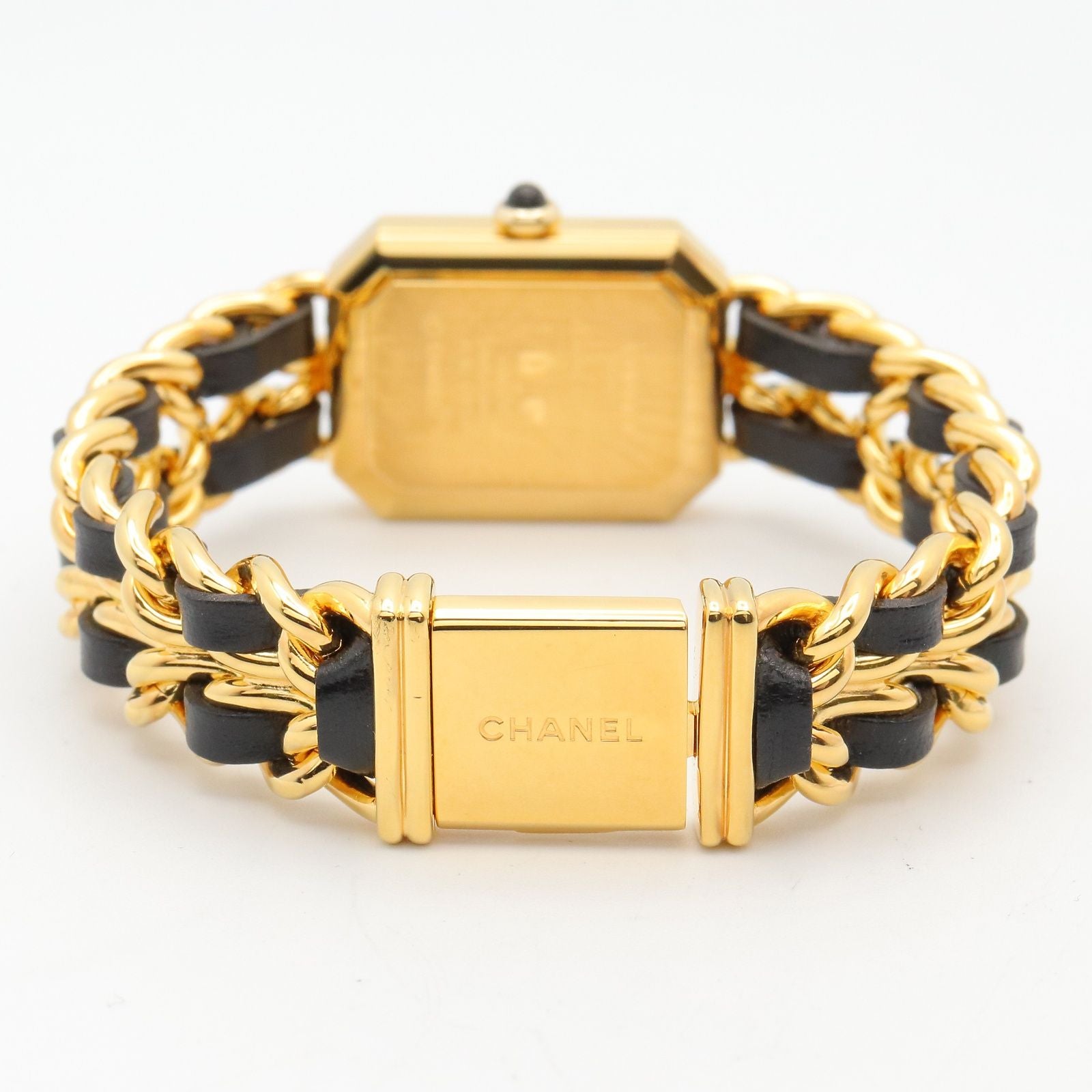 Chanel Watch Premiere M Black Leather — view 4