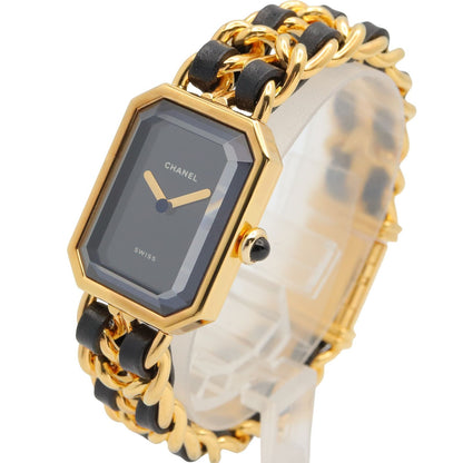 Chanel Watch Premiere M Black Leather — view 2