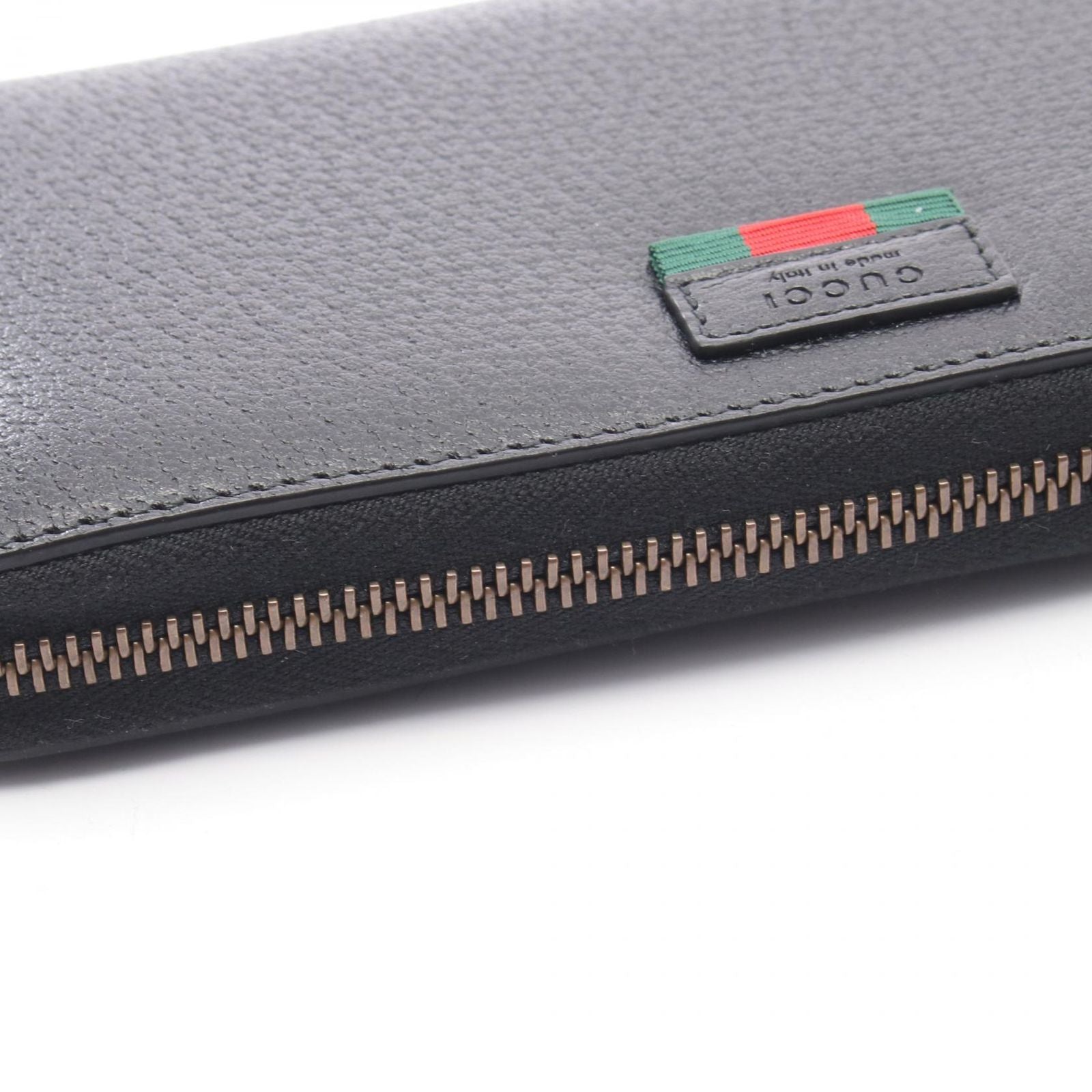 Gucci Round Wallet Sherry Line Black Leather — view 7