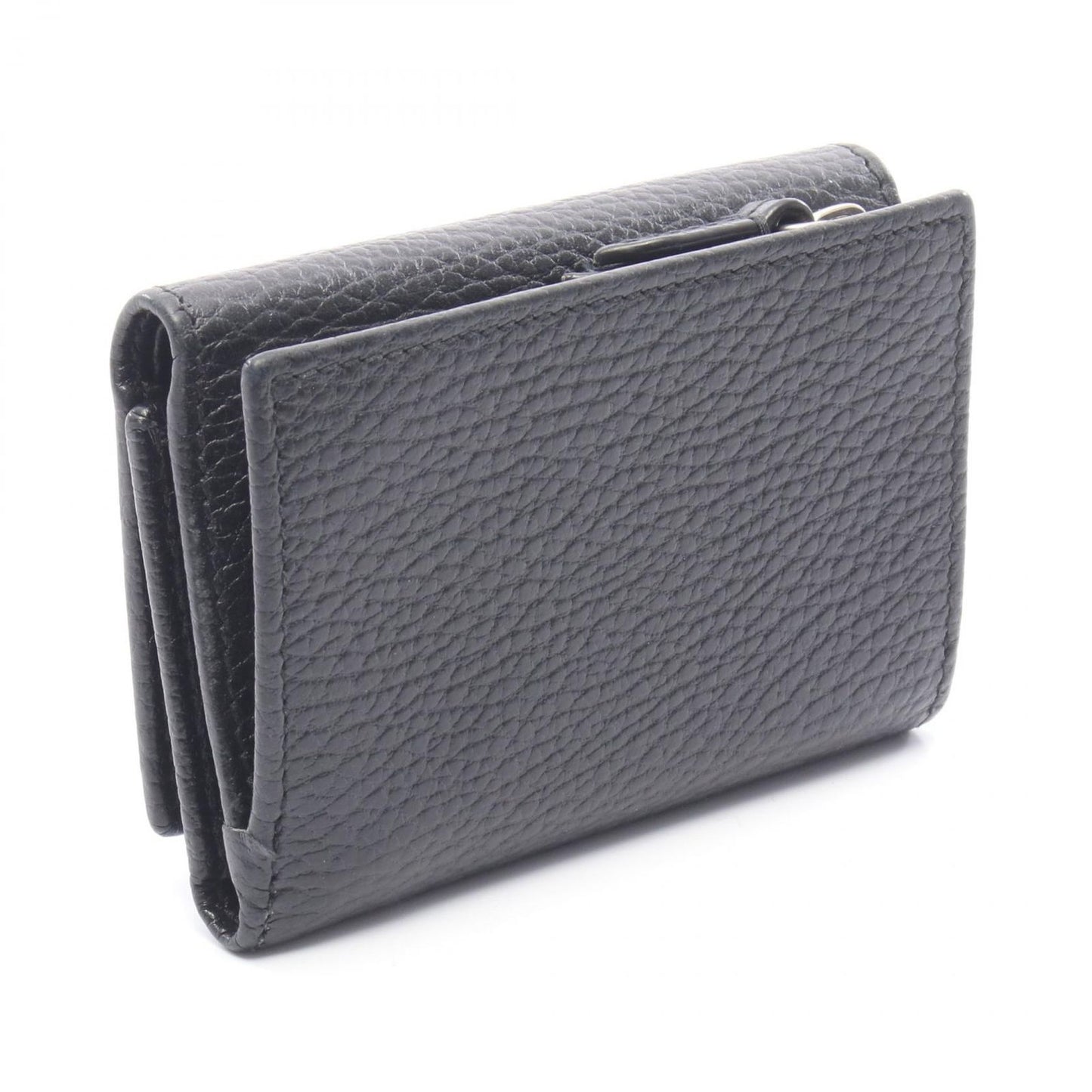 Gucci Trifold Wallet GG Marmont Compact Black Leather — view 2