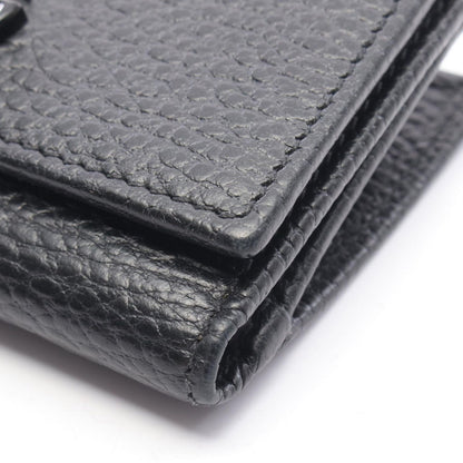 Gucci Trifold Wallet GG Marmont Compact Black Leather — view 8