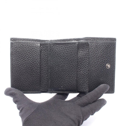 Gucci Trifold Wallet GG Marmont Compact Black Leather — view 3
