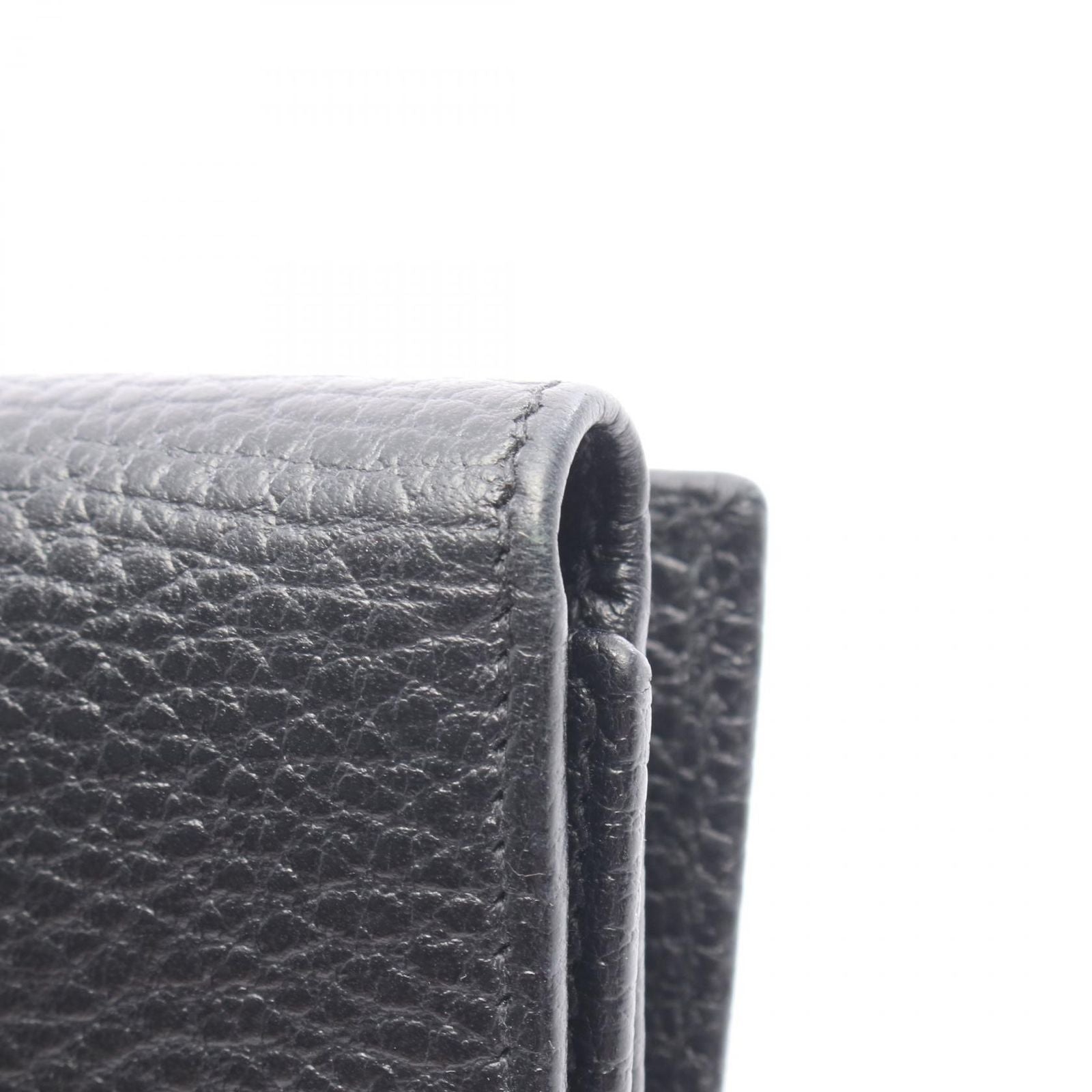 Gucci Trifold Wallet GG Marmont Compact Black Leather — view 6