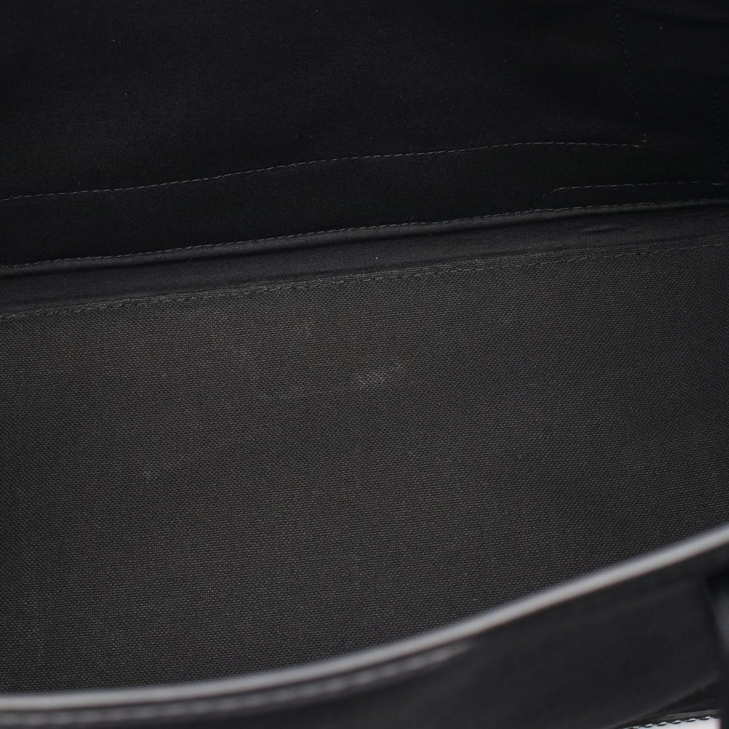 Balenciaga Tote Navy Cabas New M Black Canvas Leather — view 5