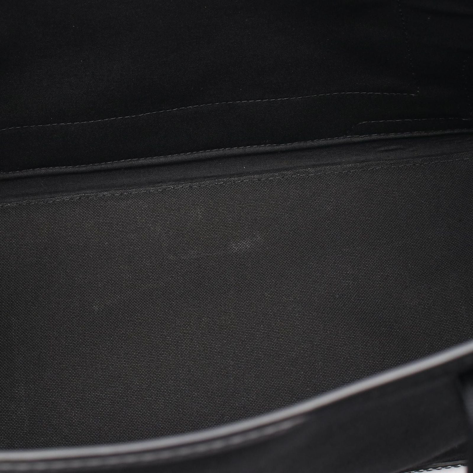 Balenciaga Tote Navy Cabas New M Black Canvas Leather — view 5