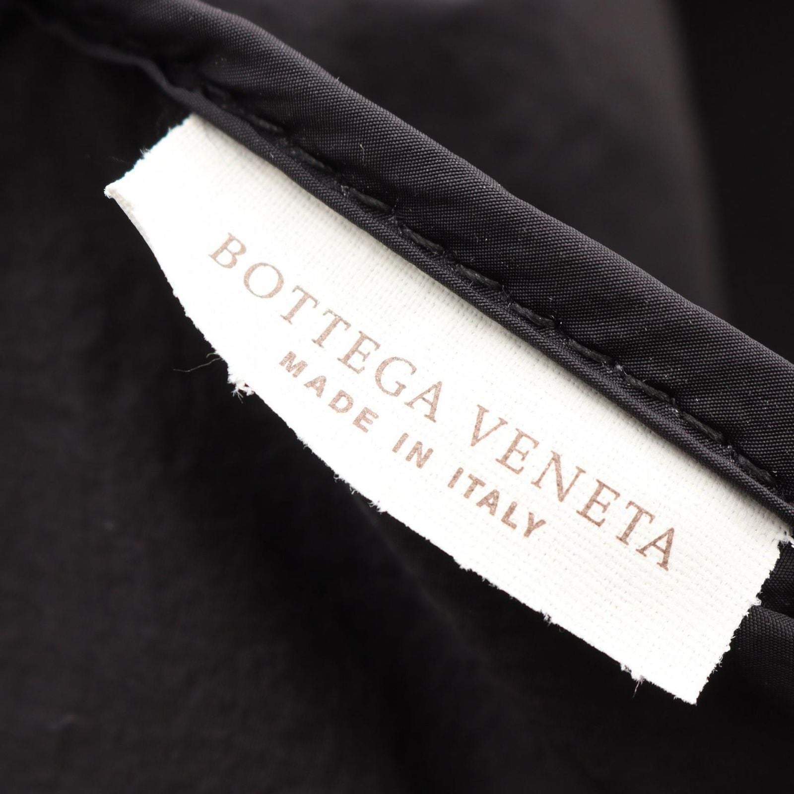Bottega Veneta Boston Bag Intrecciato 2-Way Black Nylon Leather — view 4