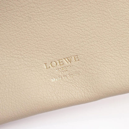 Loewe Handbag Braided Gray Ju Leather — view 4