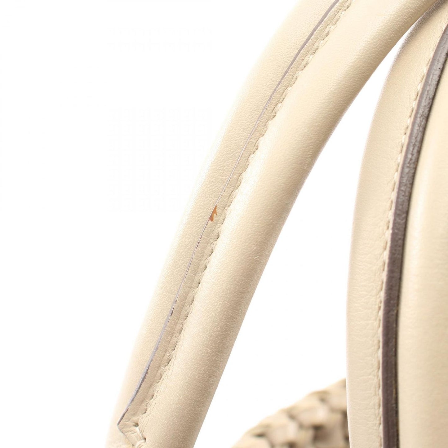 Loewe Handbag Braided Gray Ju Leather — view 6