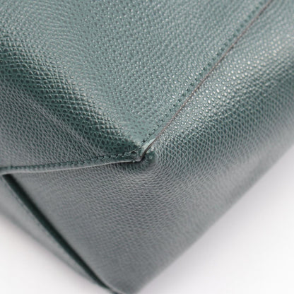 Celine Tote Vertical Small Cover 2-Way Green Leather — view 5