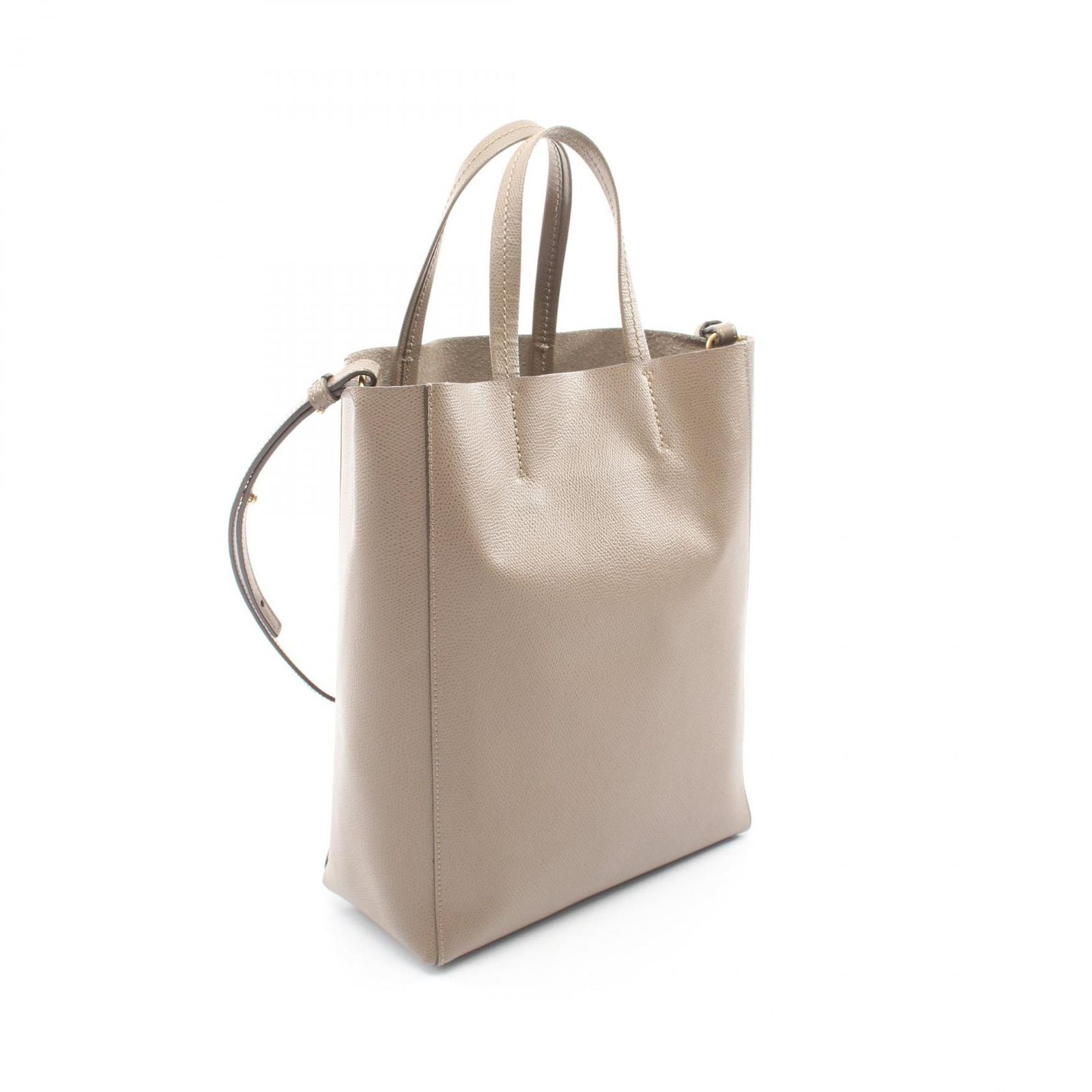 Celine Tote Vertical Small Cover 2-Way Gray Leather — view 2