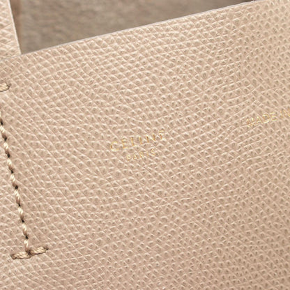 Celine Tote Vertical Small Cover 2-Way Gray Leather — view 4