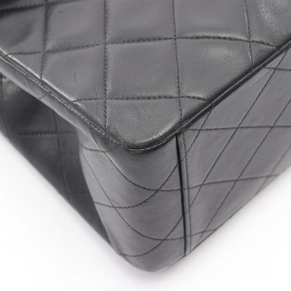Chanel Shoulder Bag Deca Quilted 34 Black Lambskin Chain — view 6