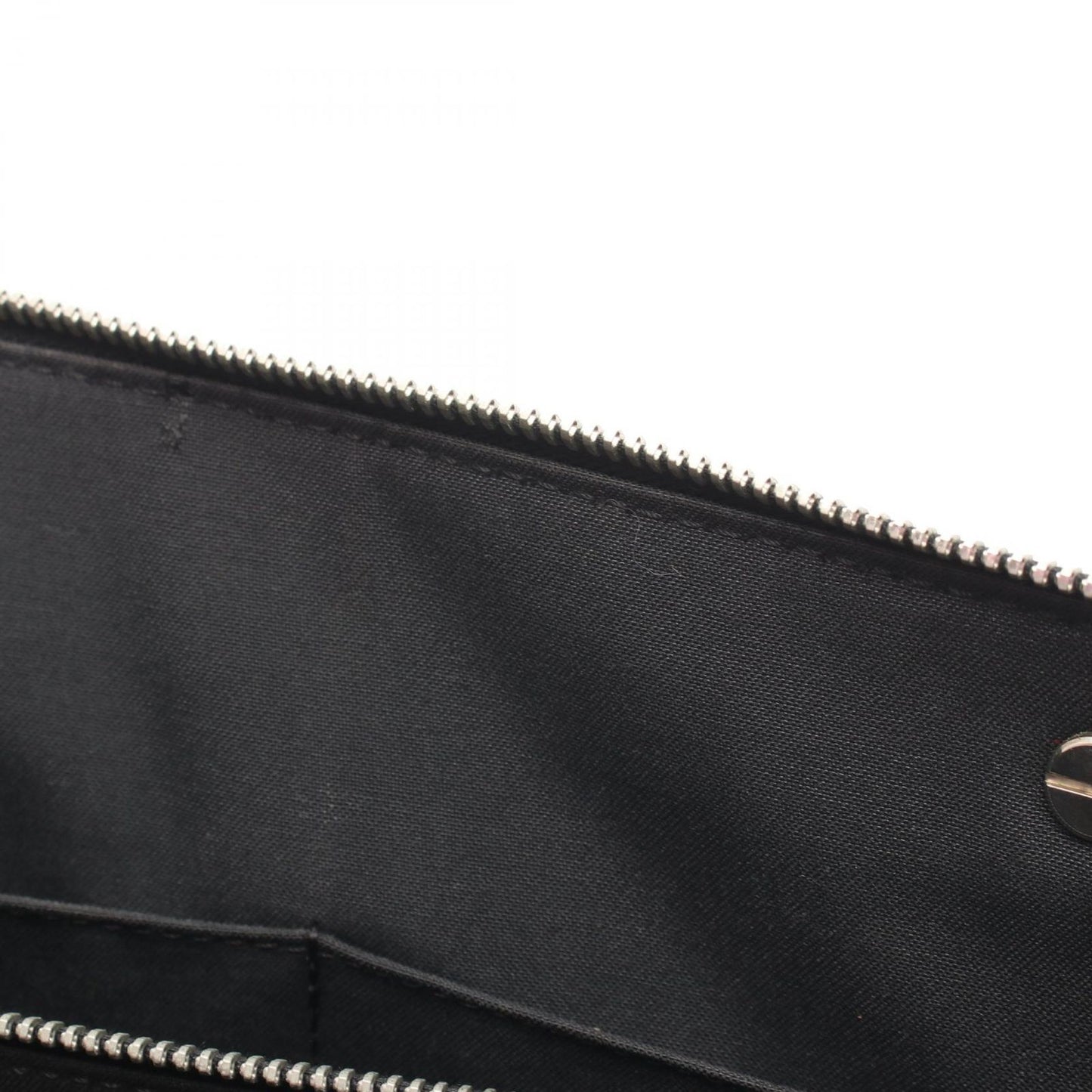 Fendi Handbag 2-Way Black Leather Visor Way Large — view 8