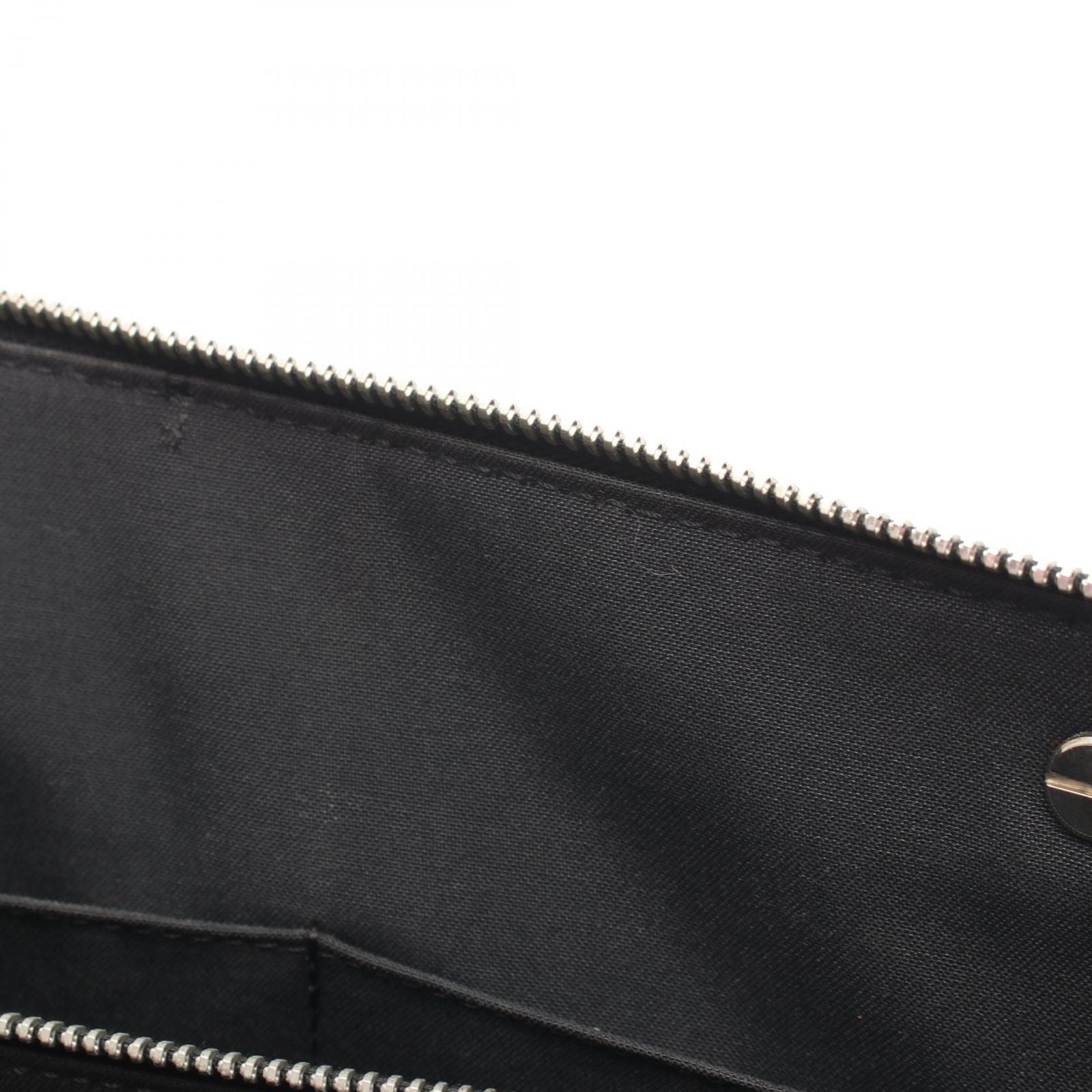 Fendi Handbag 2-Way Black Leather Visor Way Large — view 8