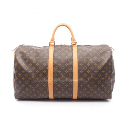 Louis Vuitton Boston Bag Keepall 55 Canvas Leather