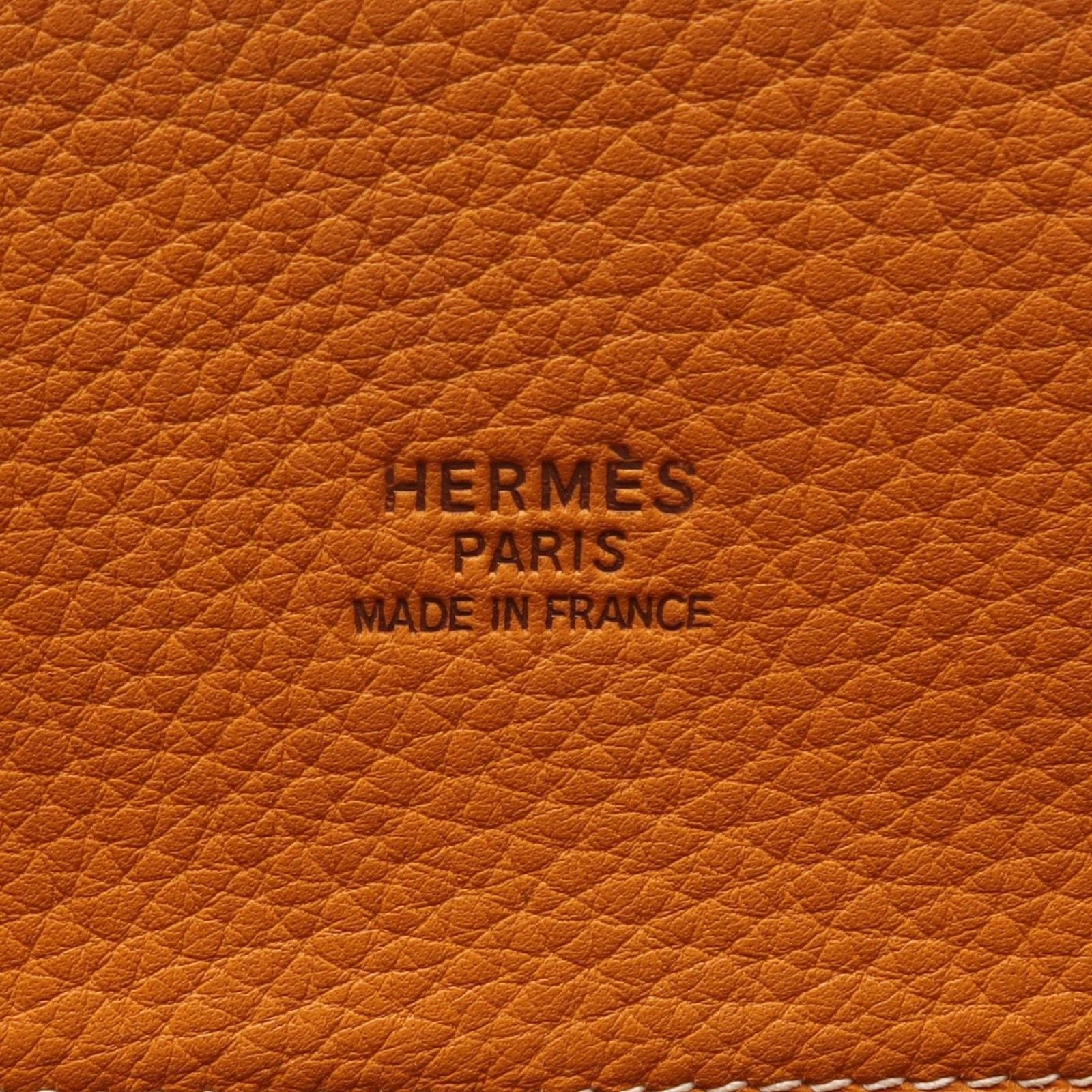 Hermes Handbag White Bus GM Natural Sable Leather — view 4