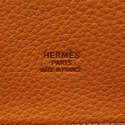 Hermes Handbag White Bus GM Natural Sable Leather — view 4