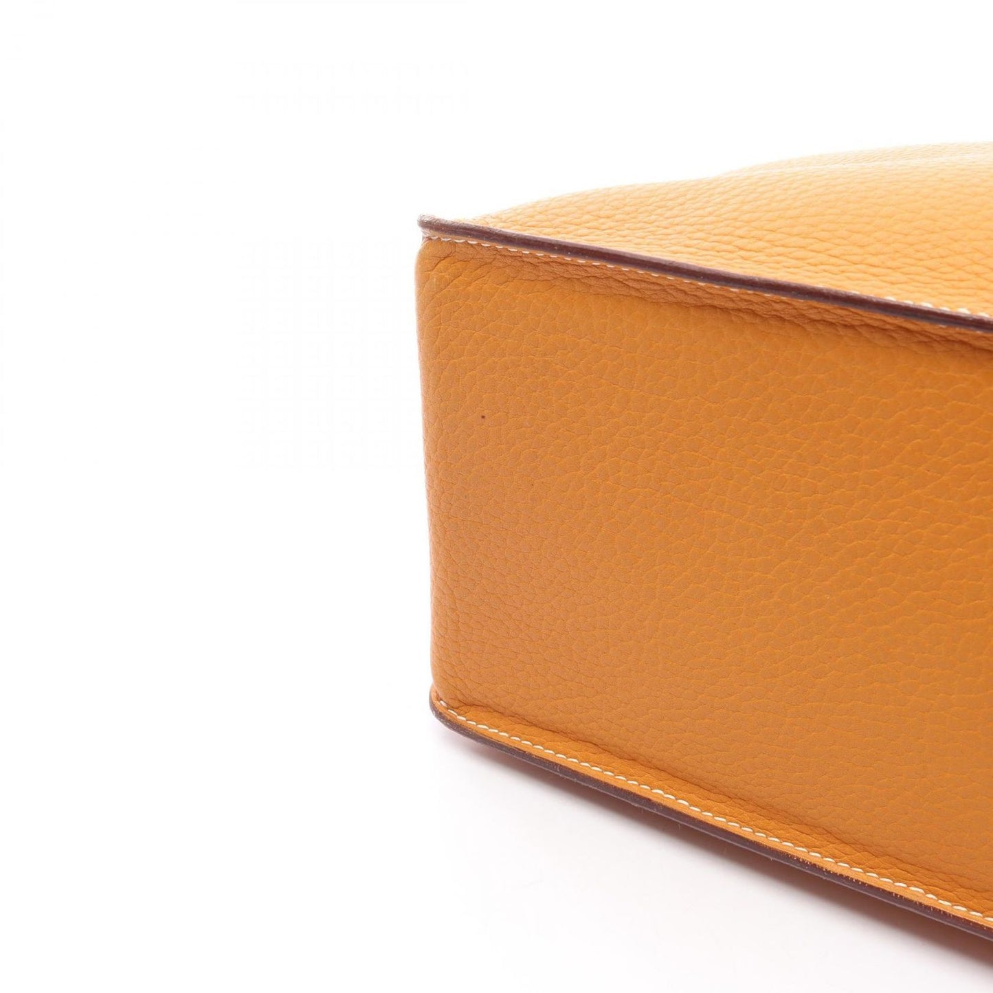 Hermes Handbag White Bus GM Natural Sable Leather — view 6