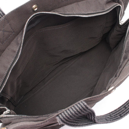 Hermes Tote Her Line Gray Canvas — view 3