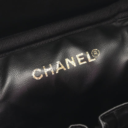 Chanel Handbag CC Logo Black Caviar Leather — view 4