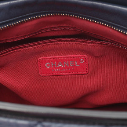 Chanel Shoulder Bag Gabriel de Large Hobo Navy Calf Chain — view 4