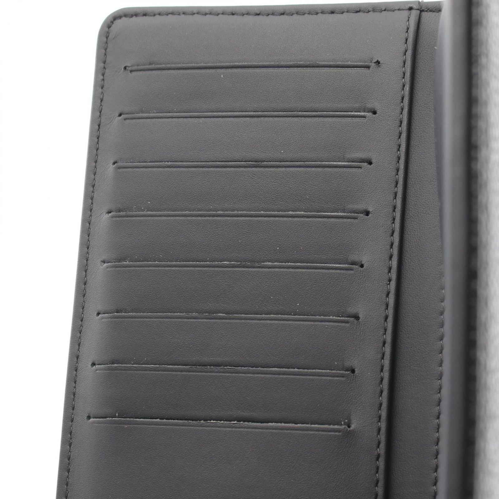 Chanel Bifold Wallet CC Logo Black Caviar Leather — view 7