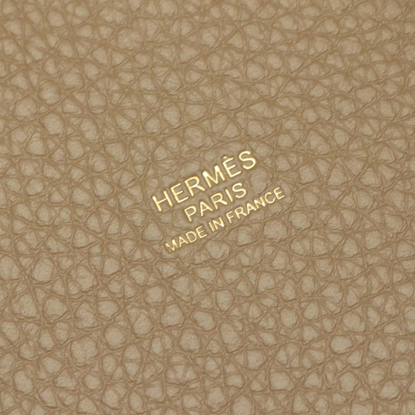 Hermes Handbag Picotin Lock PM Tricolor Black Macassar Beige Maruf Leather PM — view 4