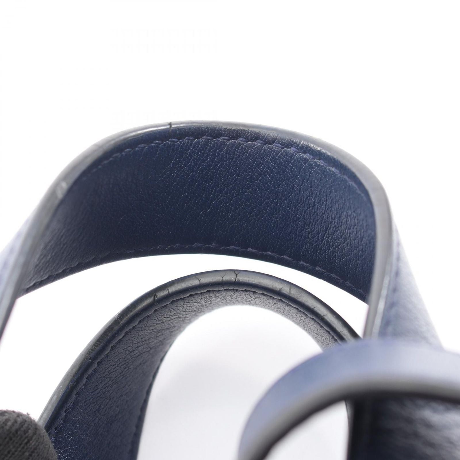 Loewe Handbag Hammock Medium 2-Way Navy Leather — view 6