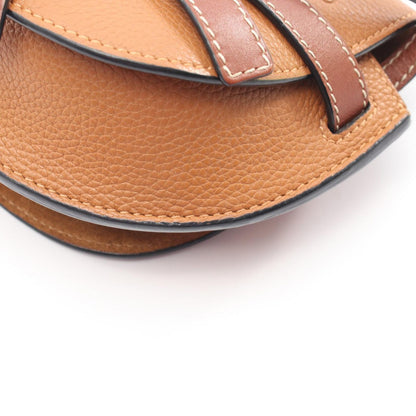 Loewe Shoulder Bag Gate Mini Brown Leather — view 7